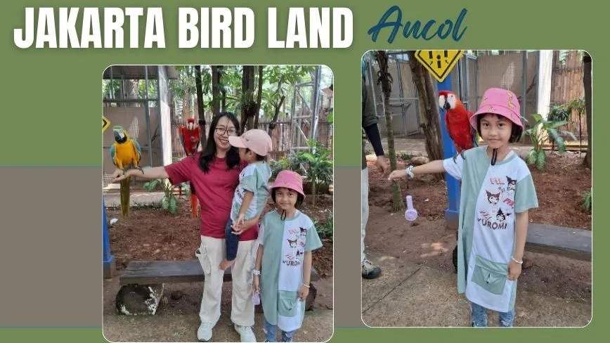 Spesies Burung Amerika Macam di Jakarta Bird Land Ancol