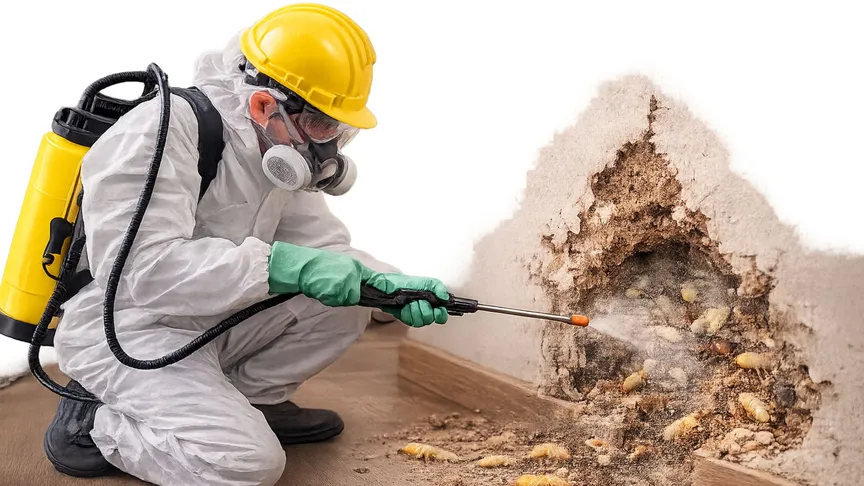 cara mudah basmi rayap di rumah