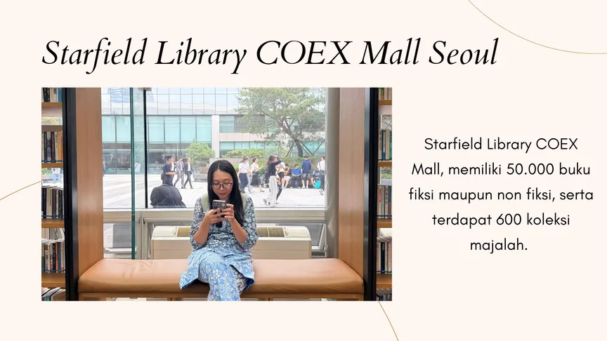 Koleksi buku Strafield Library COEX Mall Korea
