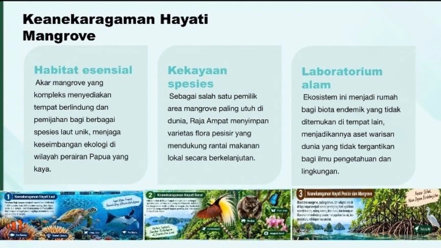 ekosistem mangrove sebagai sumber pangan lokal