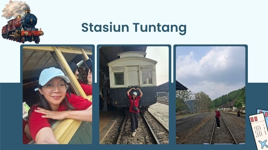 naik kereta wisata ambarawa untuk menyusuri jejak sejarah stasiun tuntang