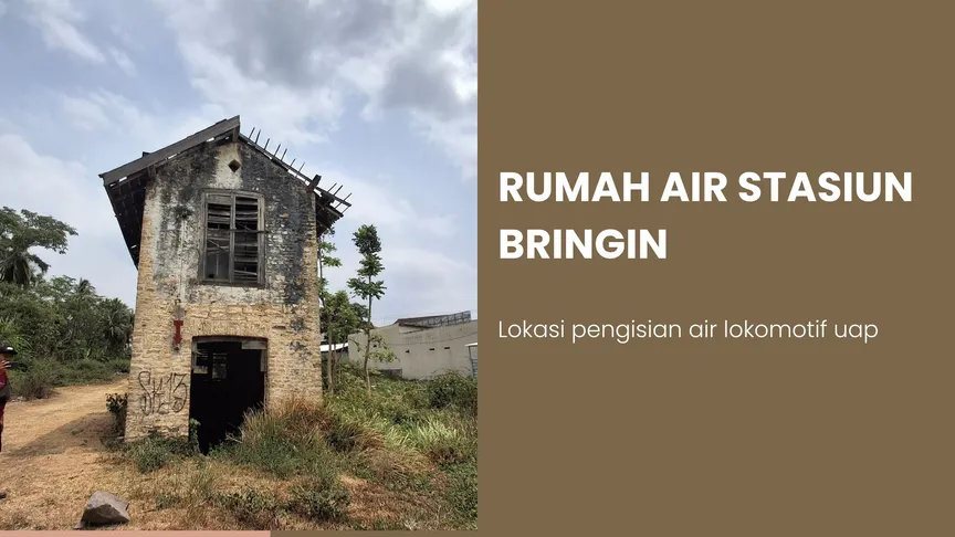 rumah air lokomotif uap di semarang