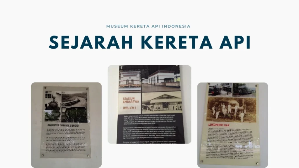 sejarah kereta api indonesia musuem ambarawa